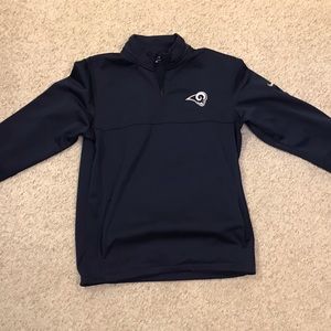 Medium Nike Golf Rams Quarter Zip with pockets